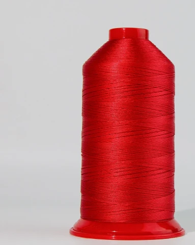 Нитка POLYART(ПОЛИАРТ) 40/30/20 колір 1644 червоний , для пошиття чохлів на автомобільні сидіння і кермо